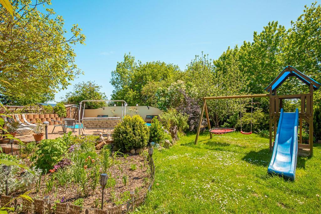 Ferienwohnung Am Walnussbaum Parchtitz 外观 照片